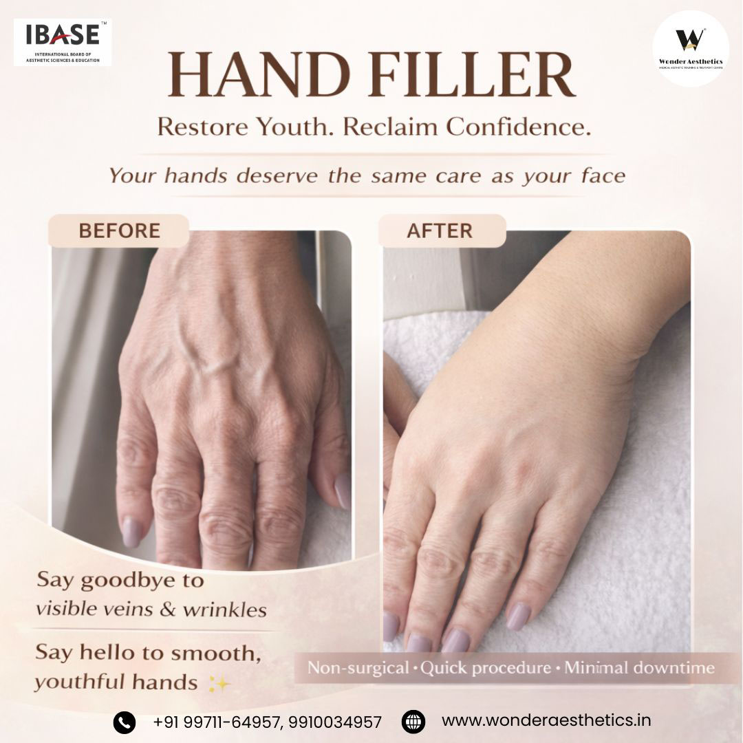 Hand Injections for Wrinkles in Delhi: Restore Youthful Hands with Wonder Aesthetics