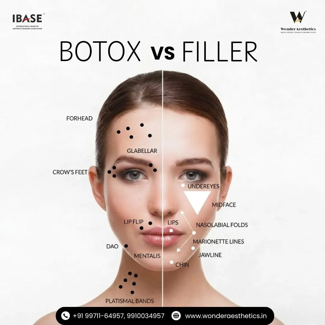 Botox vs Fillers: Which is Better? in Delhi – Complete Guide by Wonder Aesthetics
