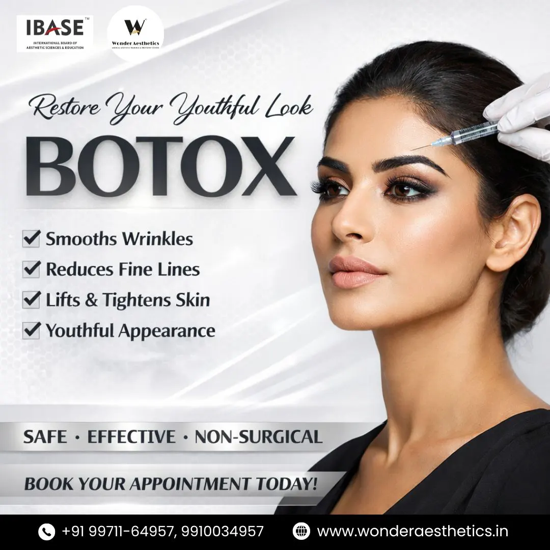 Master Your Craft with the Best Botox Filler Training in Delhi at Wonder Aesthetics