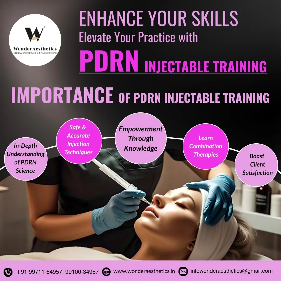PDRN Injectable Training in Delhi: Elevate Your Aesthetic Expertise with Wonder Aesthetics