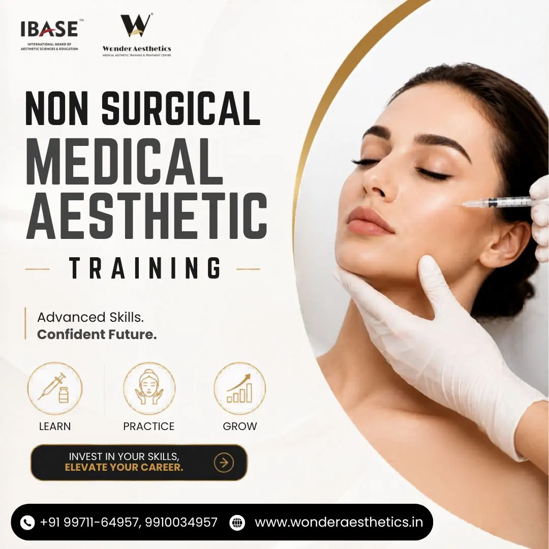 Non Sugical Medical Aesthetic Training in Delhi – Learn Advanced Aesthetic Procedures at Wonder Aesthetics