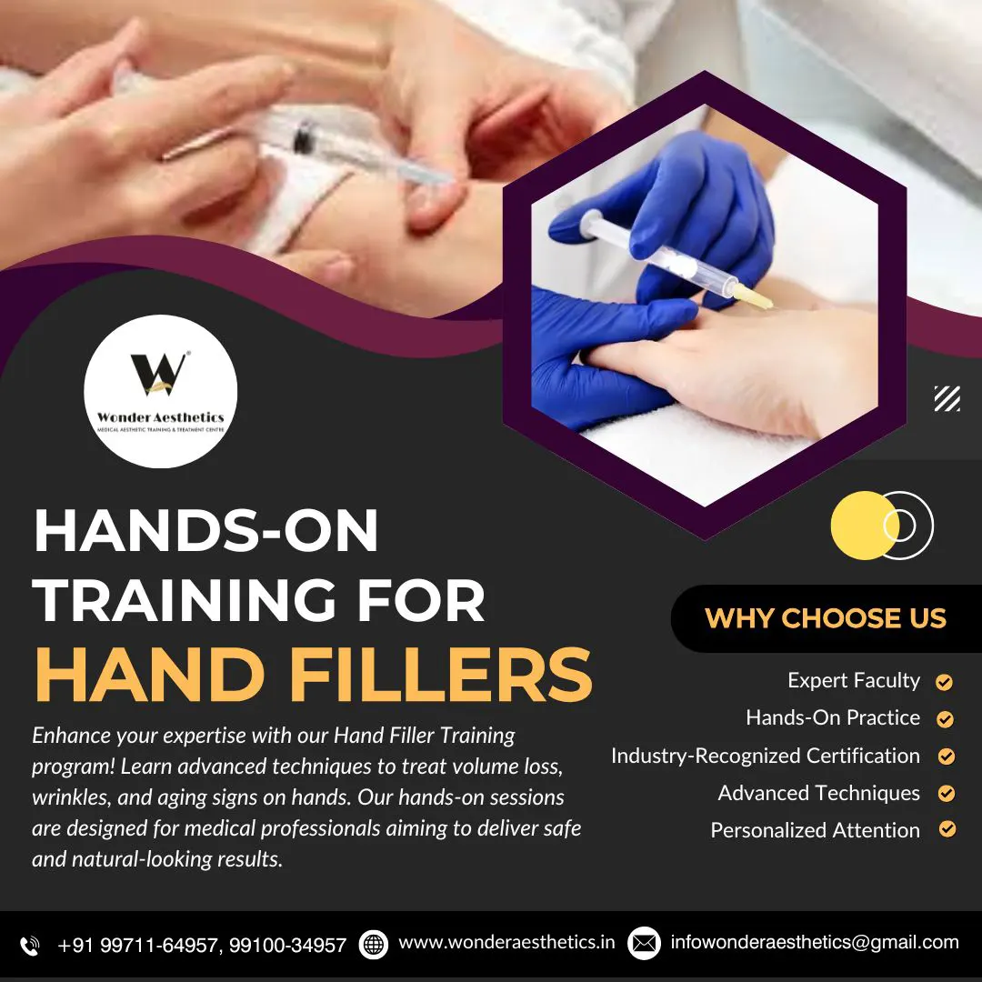 Restore Youthful Hands with Hand Filler Injections in Delhi NCR at Wonder Aesthetics