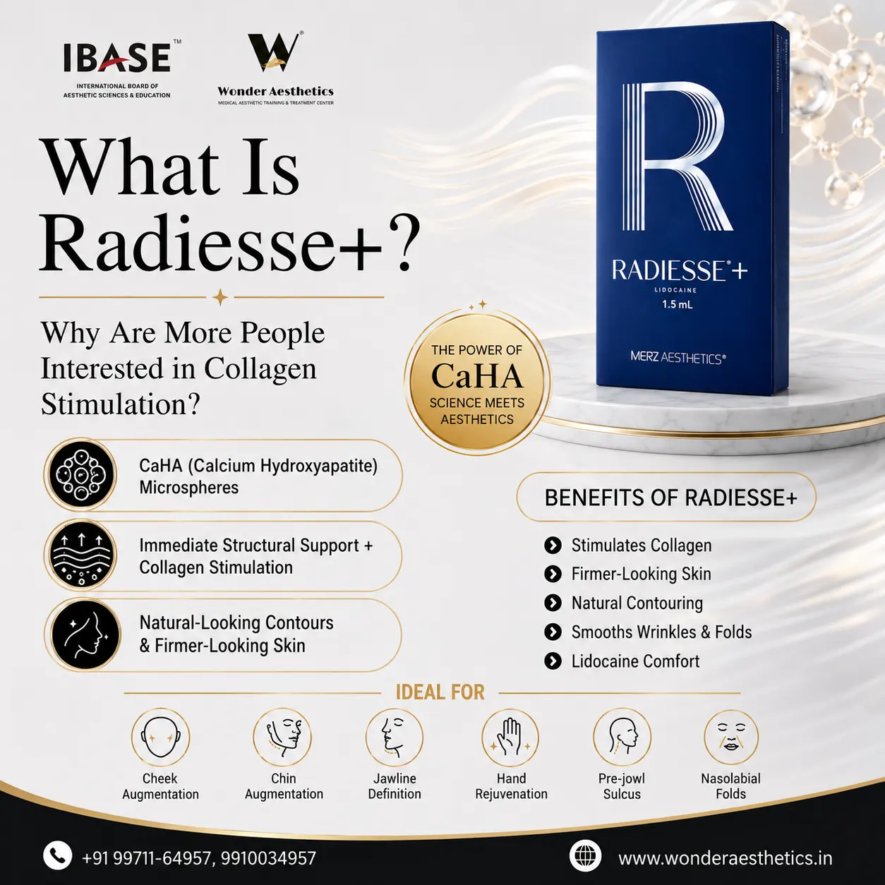 Radiesse Plus Benefits in Delhi: A Complete Guide to Treatment, Results & Training