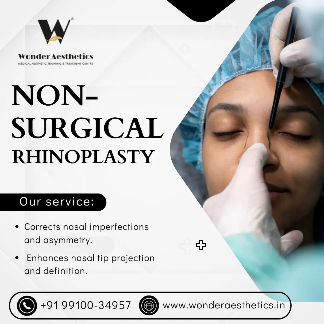 Transform Your Look with Non-Surgical Rhinoplasty at Wonder Aesthetics