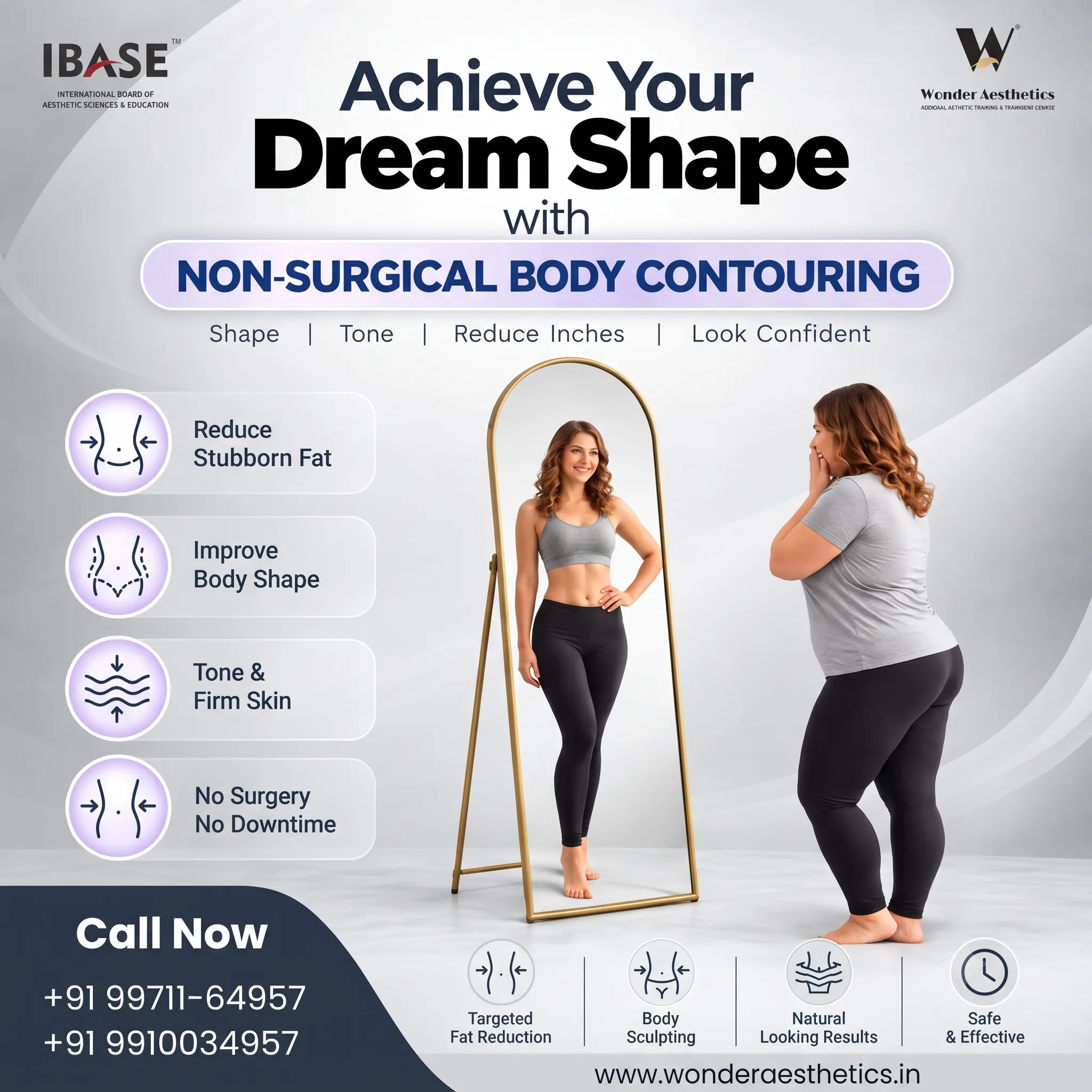 Best Non Surgical Fat Removal Procedures in Delhi: Treatments, Benefits & Training
