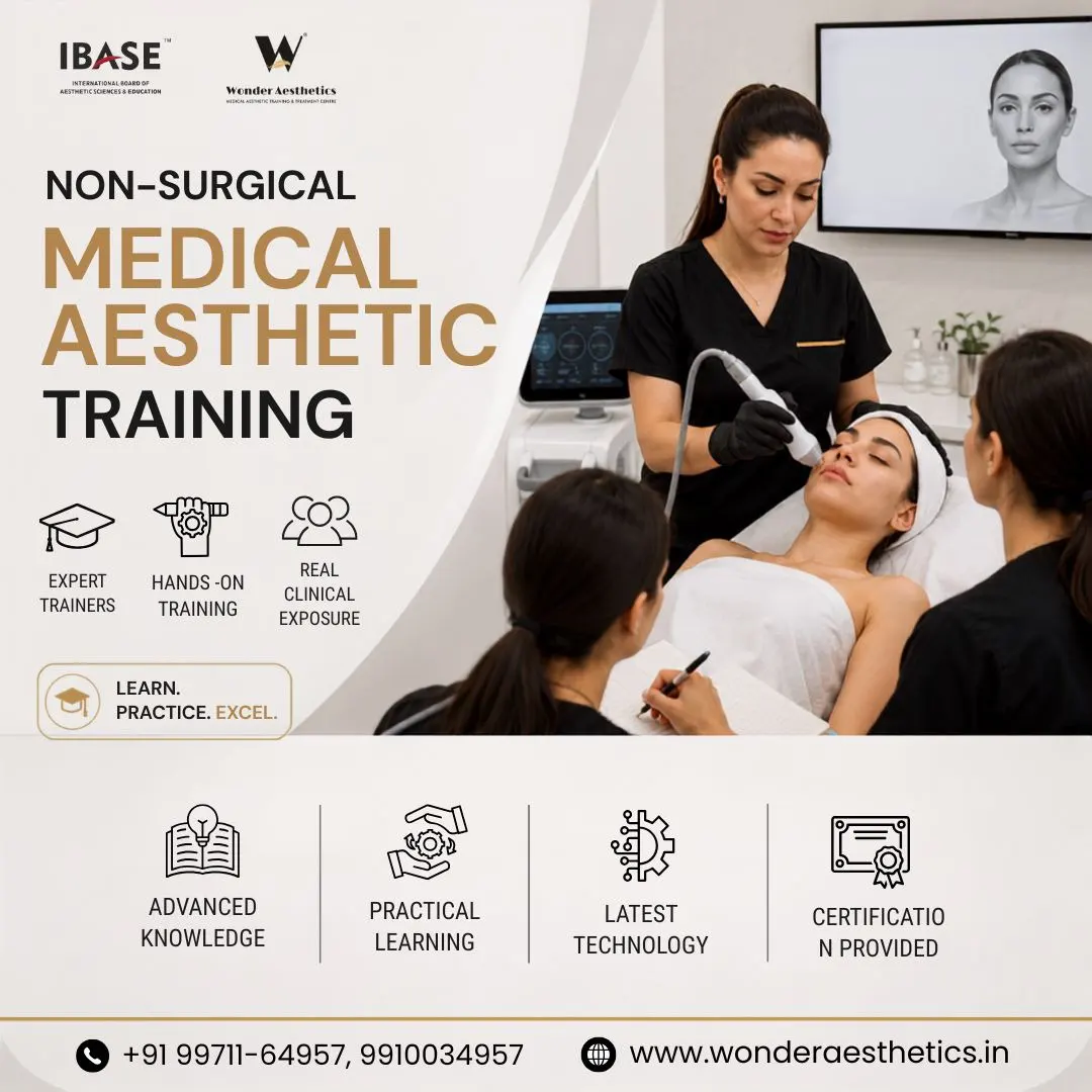 Medical Aesthetics Training Courses in Delhi – Learn Advanced Aesthetic Skills at Wonder Aesthetics