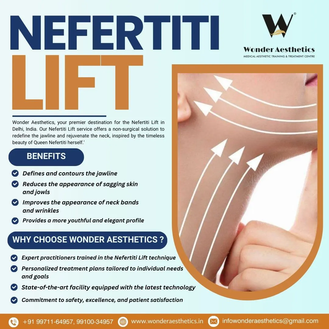 Achieve Elegance with the Nefertiti Neck Lift at Wonder Aesthetic Near Delhi