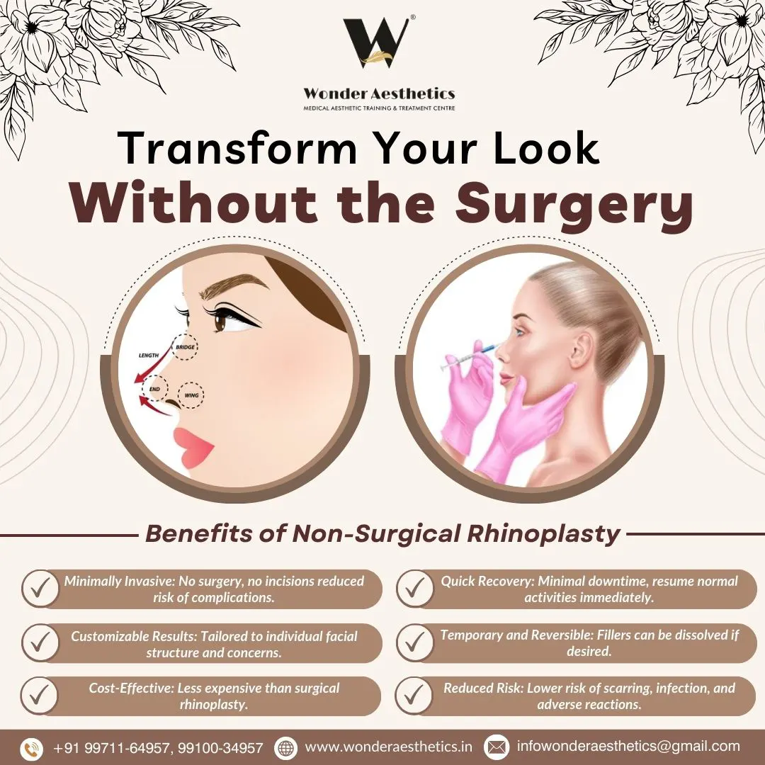 Advance Your Career with the Non-Surgical Rhinoplasty Course in Delhi at Wonder Aesthetic