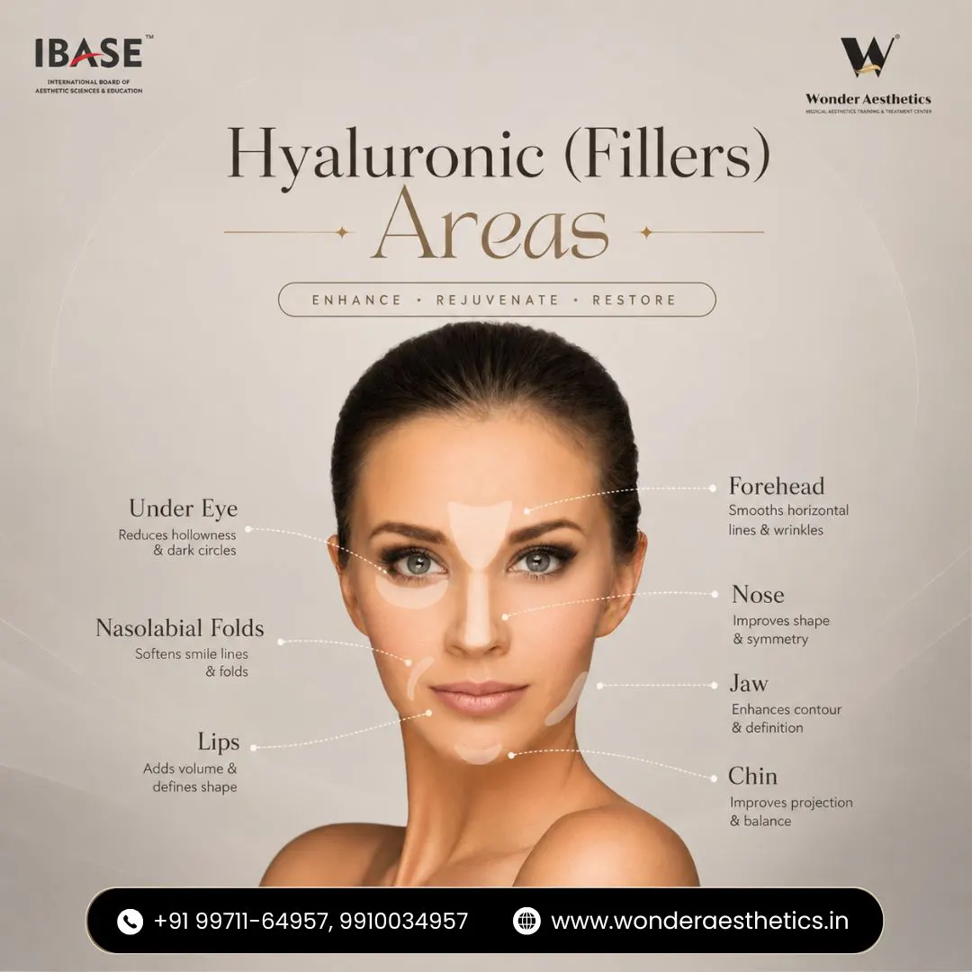 Hyaluronic Fillers in Delhi – Natural Facial Enhancement at Wonder Aesthetics